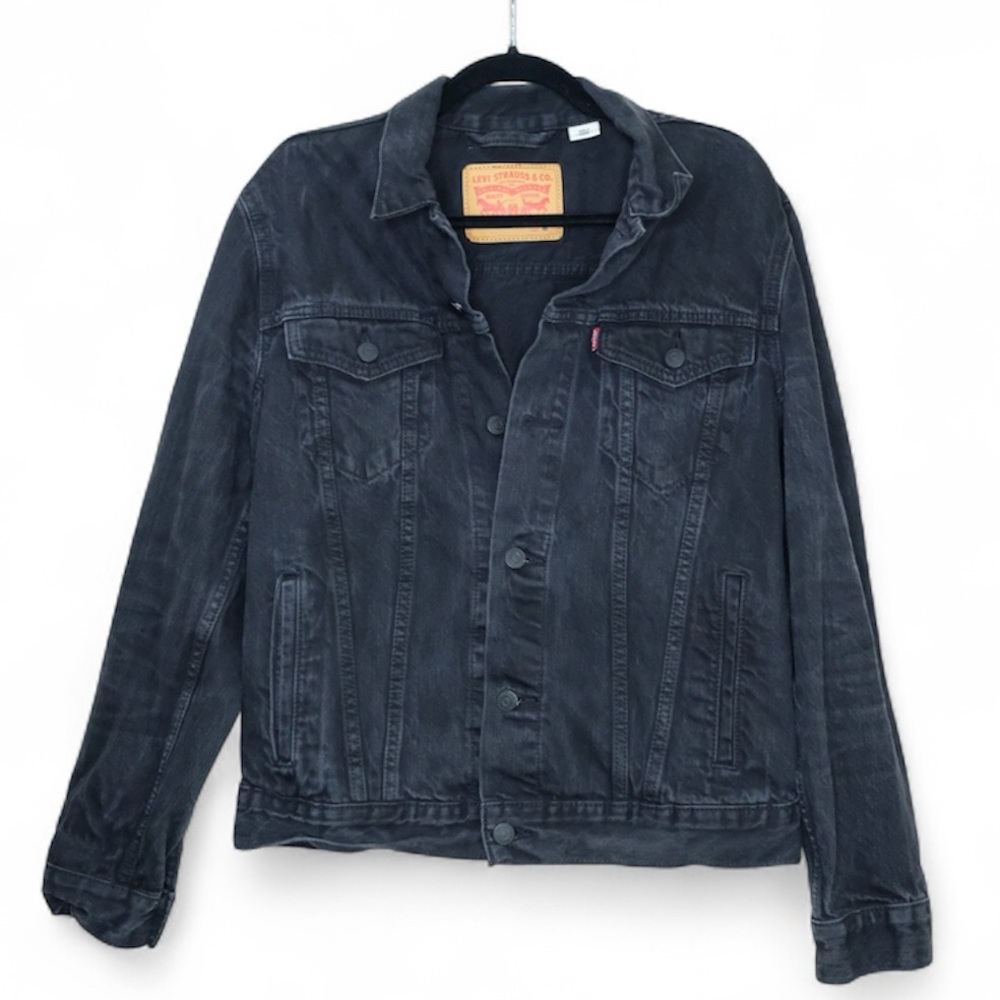 Levi's Classic Black Denim Jacket